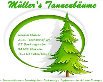Logo von Müllers Tannenbäume in Wurzen