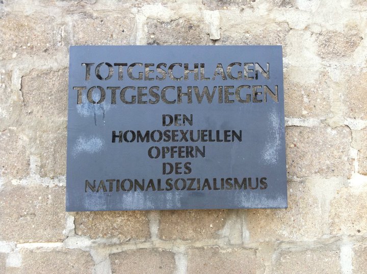 Gedenken den homosexuellen Opfern des Nationalsozialismus