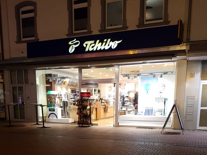 Tchibo Filiale mit Kaffee Bar