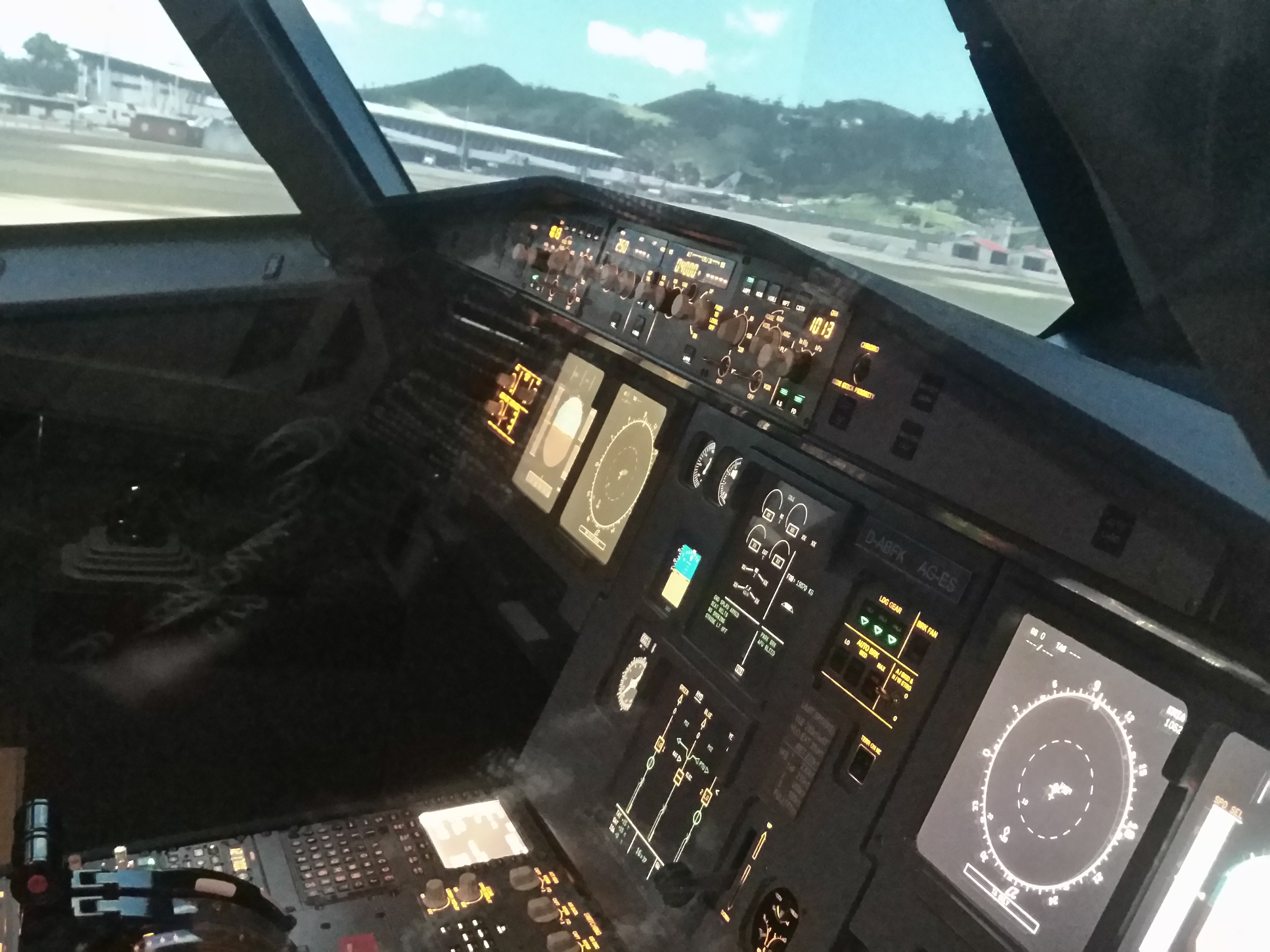 Bild 2 Airbus A320 Simulator in Elsterwerda