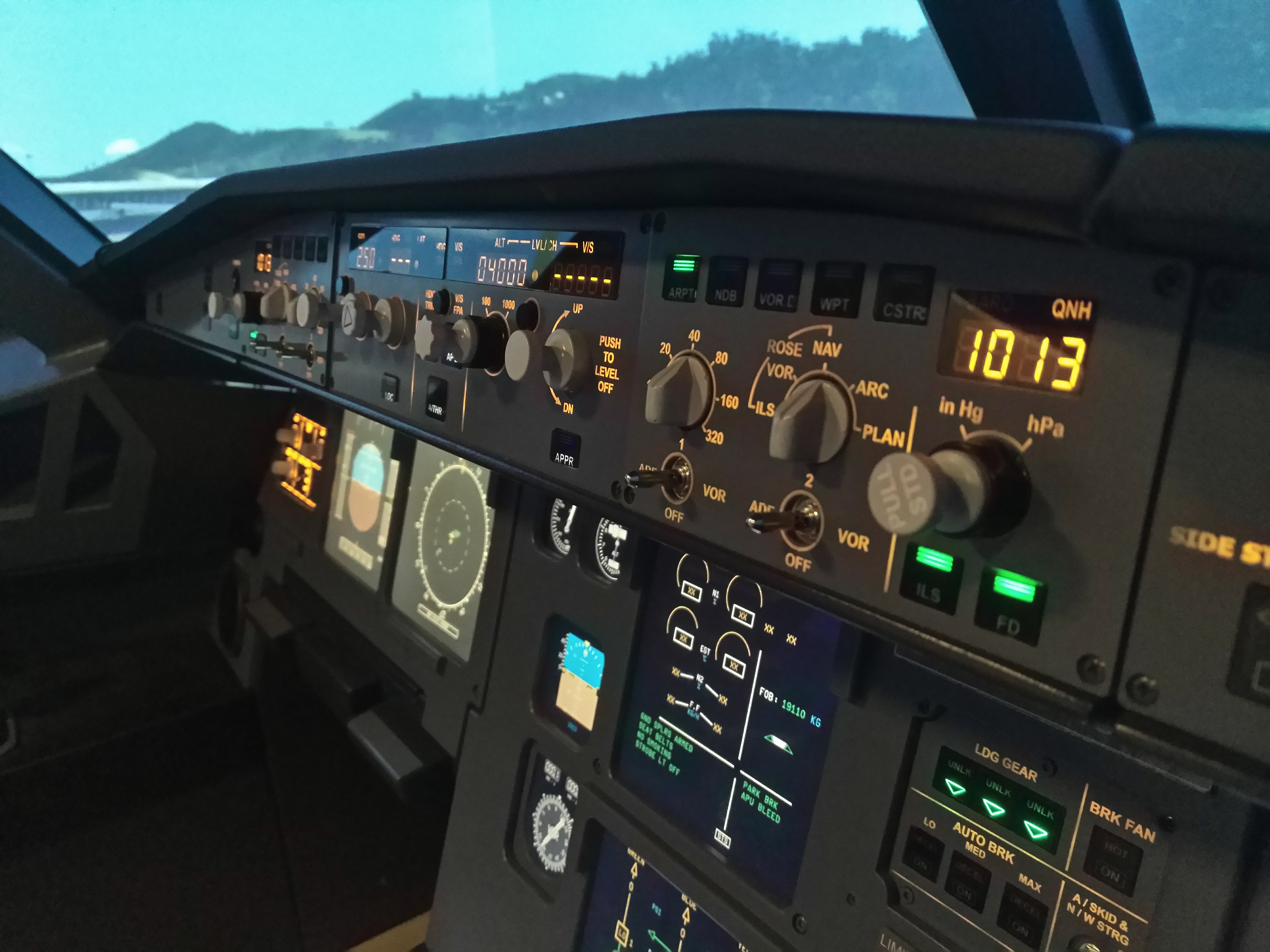 Bild 4 Airbus A320 Simulator in Elsterwerda