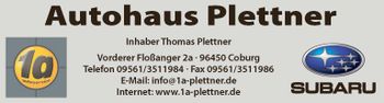 Logo von Autohaus Plettner in Coburg