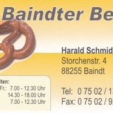 Bäckerei Schmidt - Baindter Beck in Baindt in Württemberg