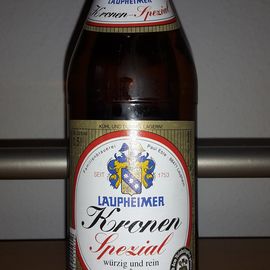 Laupheimer Kronen Spezial der Kronenbrauerei Laupheim.
