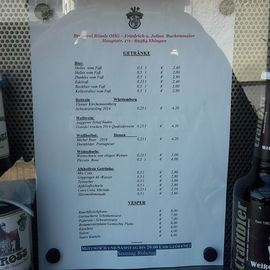 Speisen und Getränke im Brauerei Gasthof zum Rössle in Ehingen.
