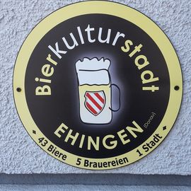 Bierkulturstadt Ehingen auch im Rössle.