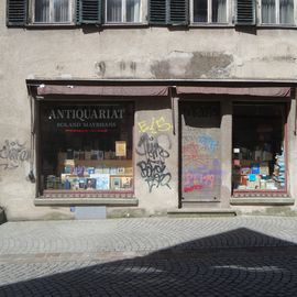 Antiquariat Mayrhans in der Haaggasse in Tübingen. 