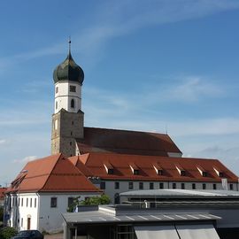 Blick auf die Liebfrauenkirche und das Franziskanerkloster.