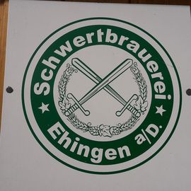 Die Schwertbrauerei Ehingen unterst&uuml;tzt den Bahnhof Honau.