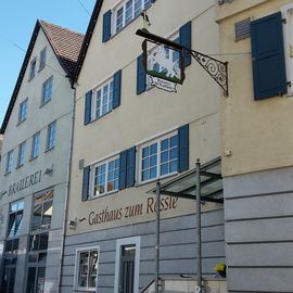 Der Brauereigasthof zum Rössle in der Bierkulturstadt Ehingen (Donau).