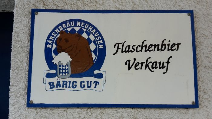Flaschenbier Verkauf Bärenbräu Neuhausen