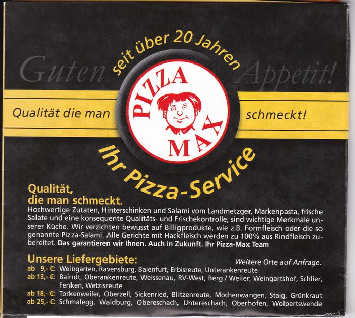 Nutzerbilder Pizza-Max Inh. Christoph Hengeler