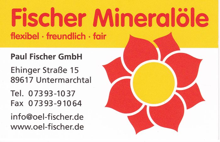 Kontaktdaten der Paul Fischer GmbH in Untermarchtal
