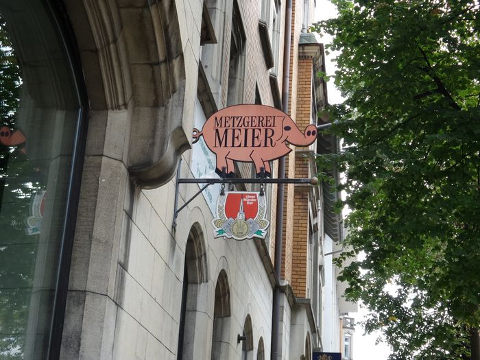 Metzgerei Meier in der König-Wilhelm-Straße in Ulm