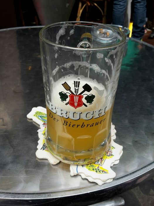 Das Zwickel der Brauerei Bruch aus Saarbrücken 