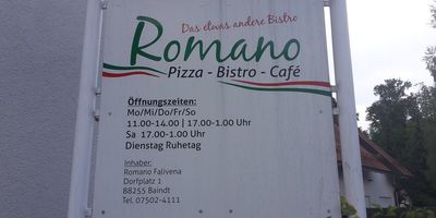 Bistro am Dorfplatz in Baindt in Württemberg