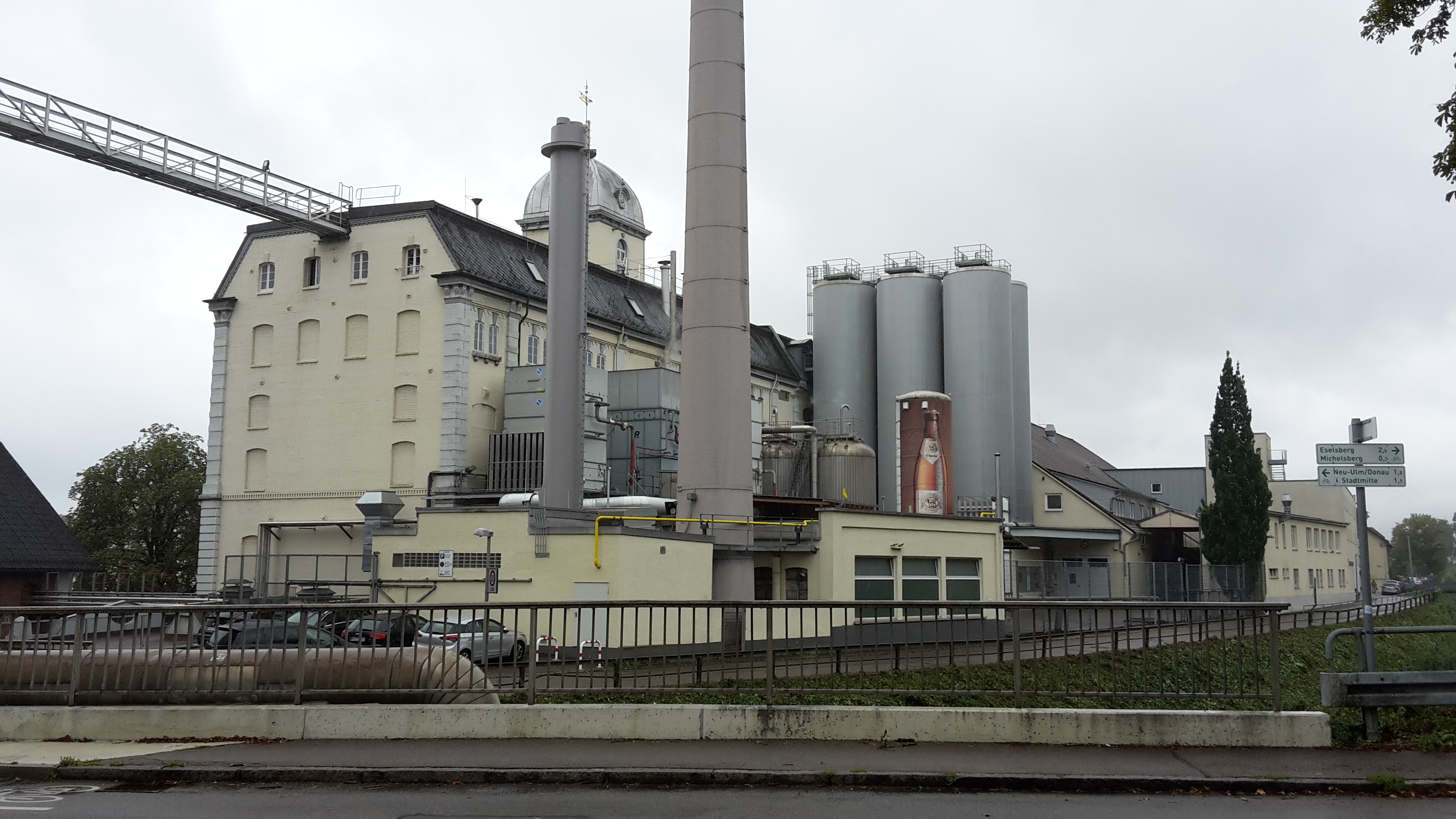Brauerei Gold Ochsen in Ulm.