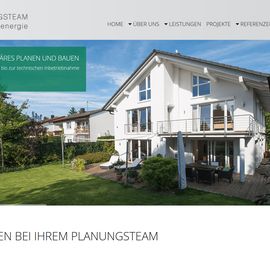 Planungsteam bauen+energie Homepage