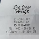 Eis-Café Höft in Hamburg