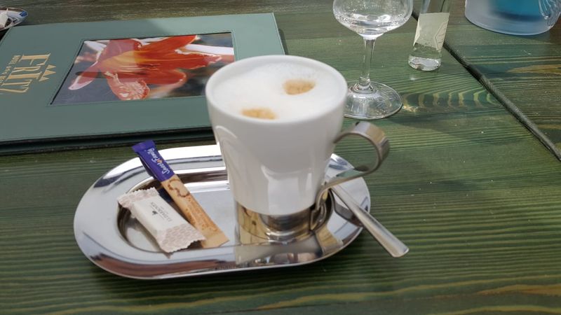 Ein Cappuccino zum Schluss