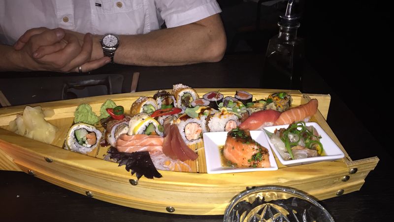 Sushi Boot für zwei