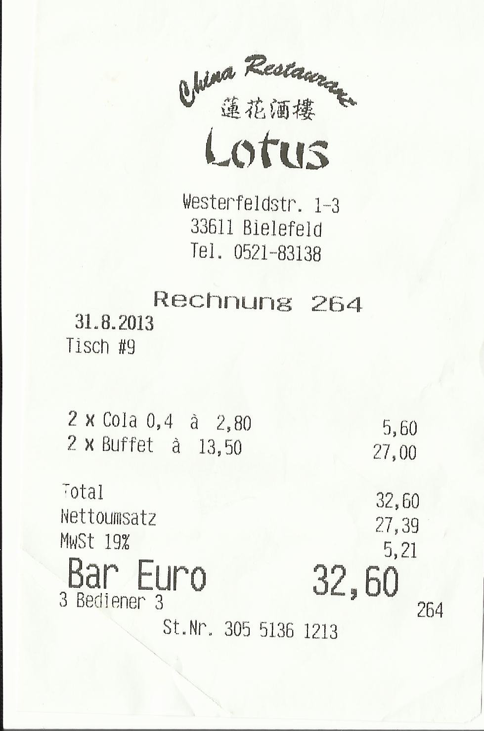 Bild 4 Lotus in Bielefeld