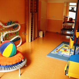 Kindertherapie-Raum der Physiotherapie Silke Franke Dessau-Roßlau