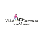 Villa Kunterbunt Tattoo &amp; Piercing Logo