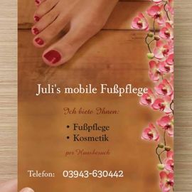 Juli‘s mobile Fußpflege in Wernigerode