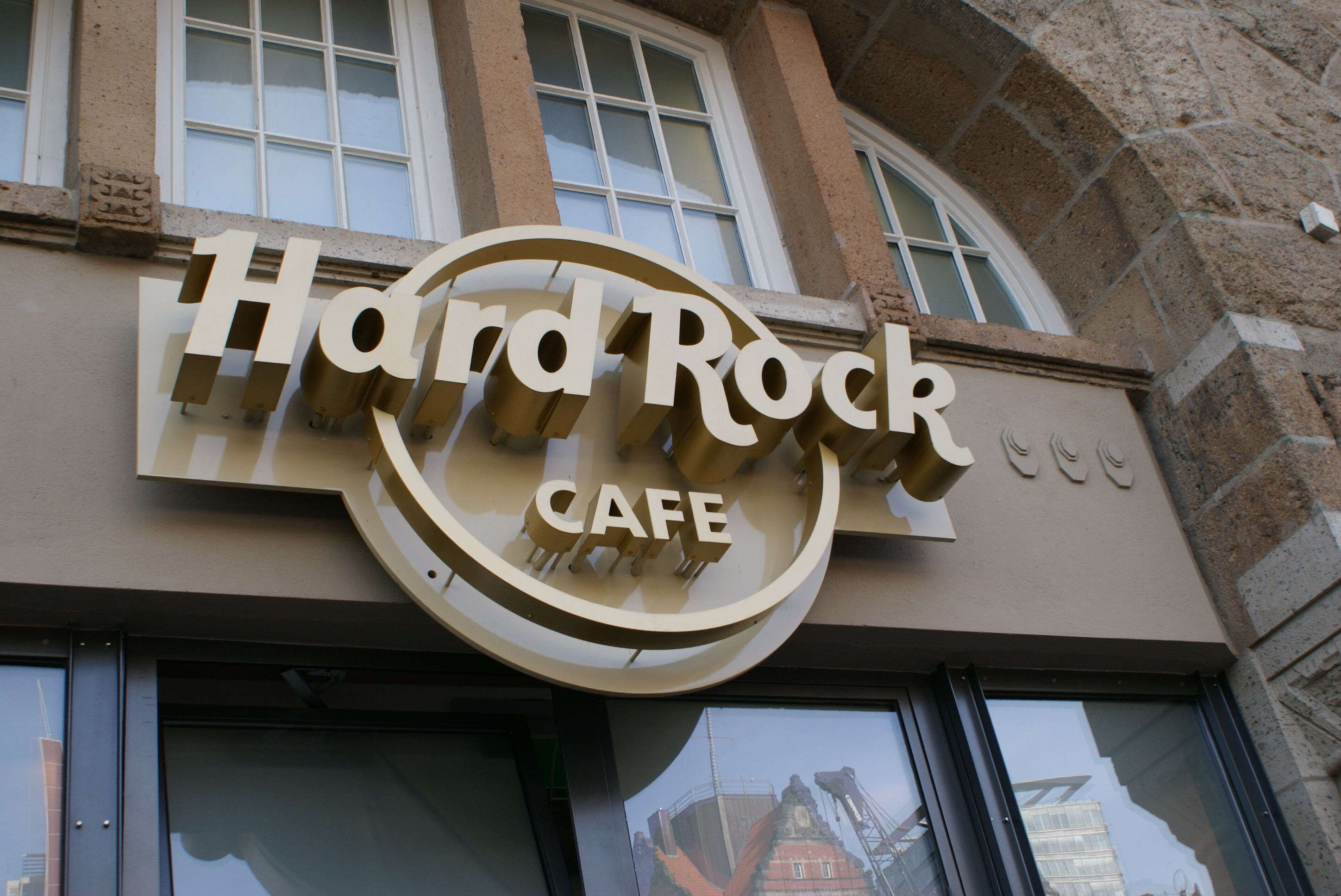 Eingang Hard Rock Café Hamburg
