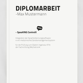 Softcover-Bindung bei Druck deine Diplomarbeit