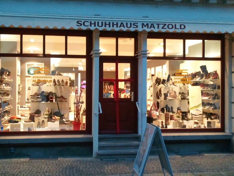 Bild 1 Mätzold J. Schuhhaus in Grimma