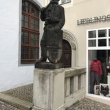 Bergmannsdenkmal in Freiberg in Sachsen