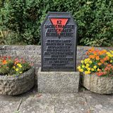 Gedenkstein für KZ-Häftlinge im Heinkelwerk Oranienburg (HWO) in Germendorf Stadt Oranienburg