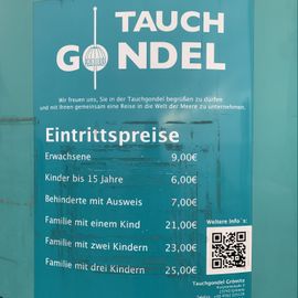 2021er Tauchfahrtpreise