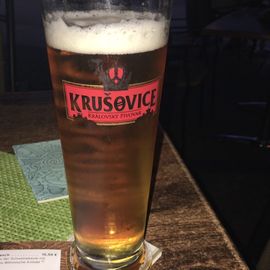 Krusovicer Lager ein halber Liter für 4,50€ 