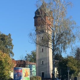 Wasserturm in Freiberg in Sachsen