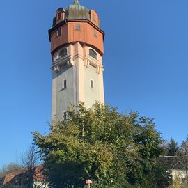 Wasserturm in Freiberg in Sachsen
