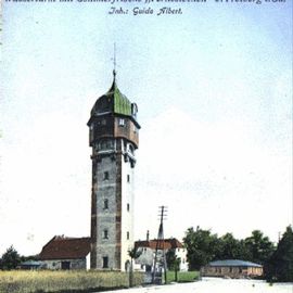 So sah es am Wasserturm wohl Anfang des letzten Jahrhunderts aus