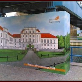 Fußgängerbrücke „Blaues Wunder“ in Oranienburg