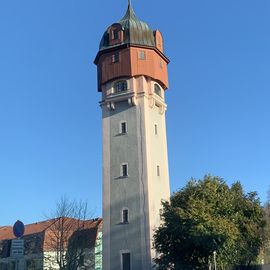 Wasserturm in Freiberg in Sachsen