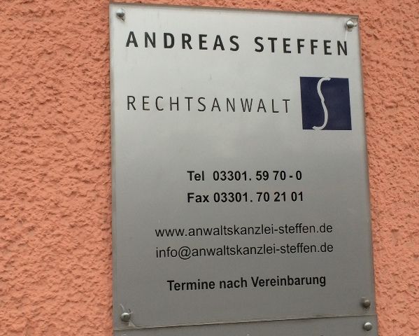 Rechtsanwalt Andreas Steffen