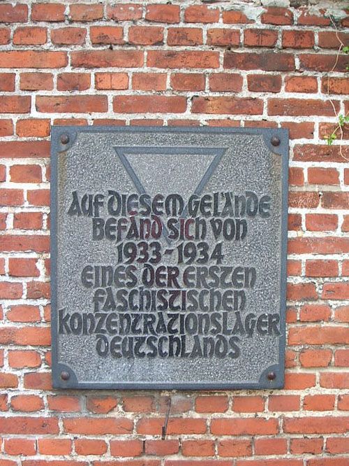 Konzentrationslager Oranienburg (Gedenktafel für 1. KZ)