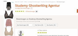 Bild zu Studemy Ghostwriting Agentur