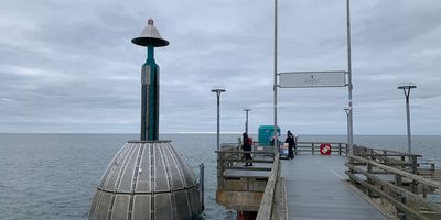 Seebrücke Zingst in Ostseebad Zingst