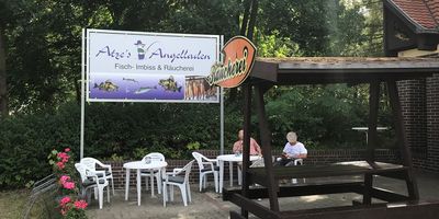 Atze‘s Angelladen, Fisch - Imbiss und - Räucherei in Wandlitz