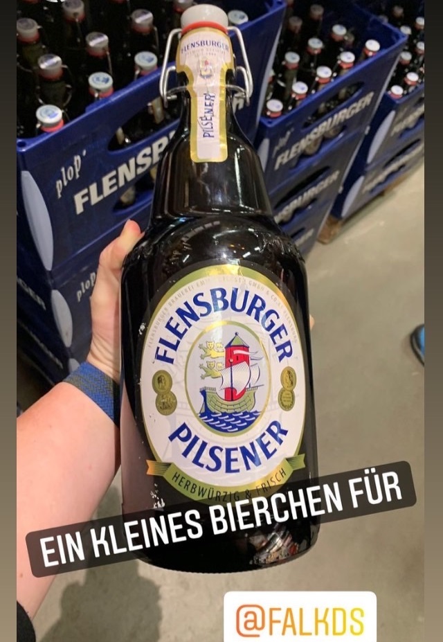 ein Schlückchen gegen den Durst aus der Region....