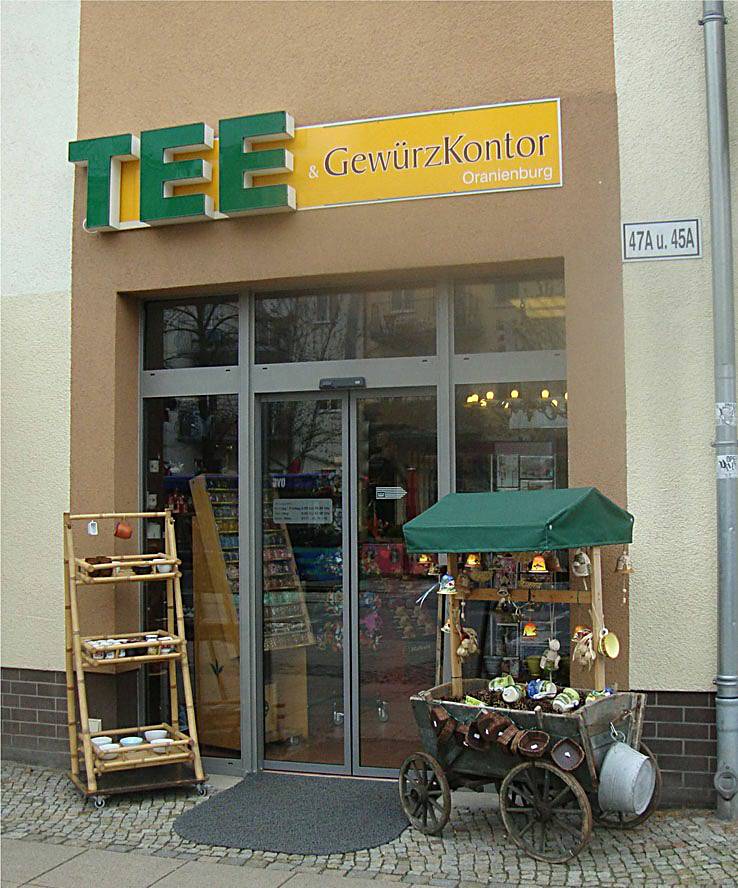 Bild 1 Tee- und Gewürzkontor in Oranienburg