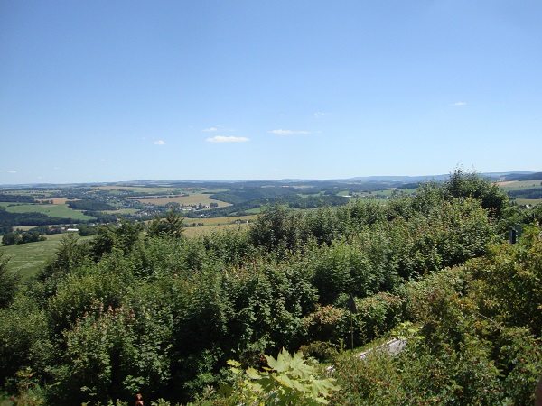 Blick abw&auml;rts vom Schellenberg