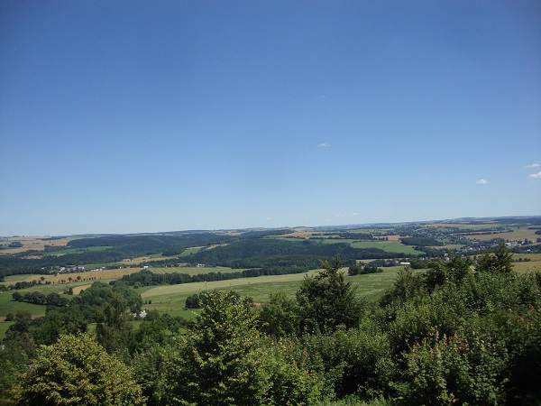 Blick abw&auml;rts vom Schellenberg